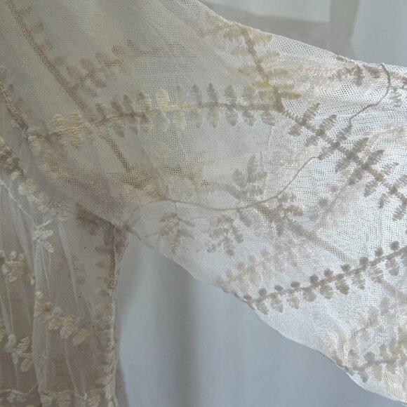 Lane Bryant Lace Flowing Beach Cover Up for Vacation Plus Size - Picture 7 of 10